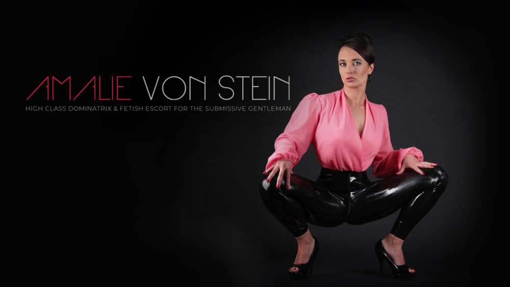 Internet dominatrix Amalie von Stein for your online education.