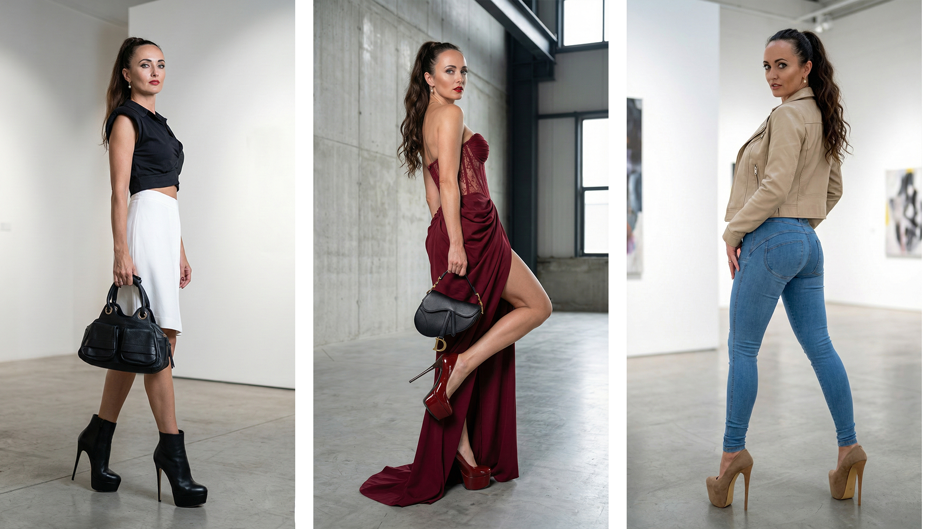 Open heels, clear hierarchy – foot fetish with Amalie von Stein